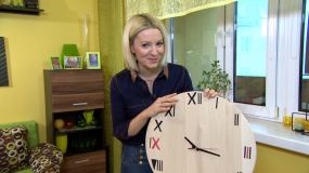 "Dorota was urządzi": dekoracyjny zegar wiszący DIY. Spraw, żeby odpowiadał Twemu charakterowi 