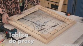 "Dorota inspiruje": patenty na drewniane ozdoby ścienne -  lustra i tablicę inspiracji